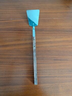 Vintage Rostfrei Made In Japan Stainless Steel Wood Handle Spatula
